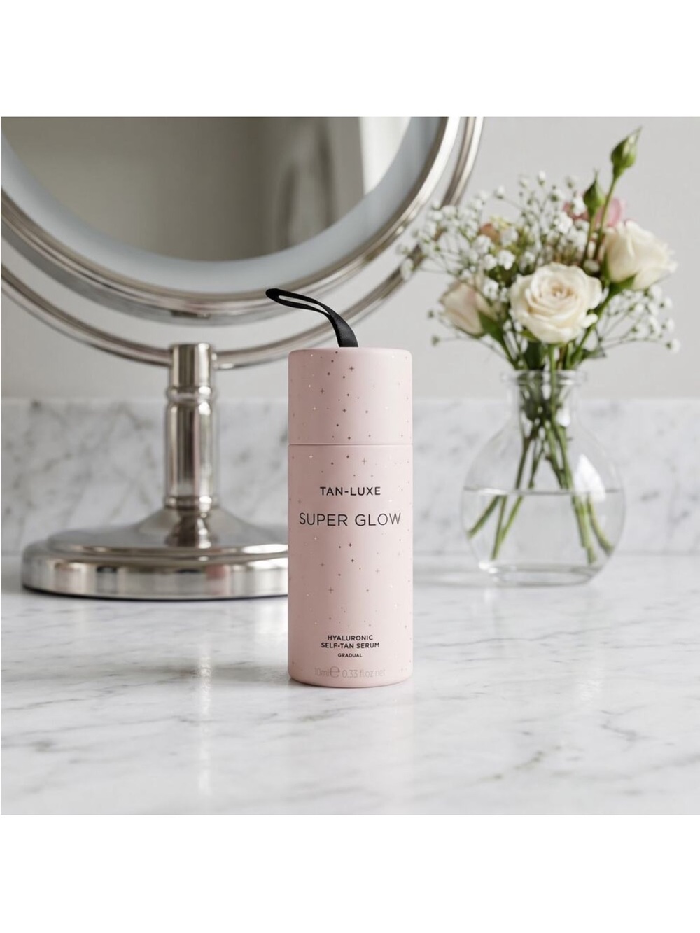 Tan-Luxe Super Glow Hyaluronic Self Tan Serum 10ml Travel NIB
